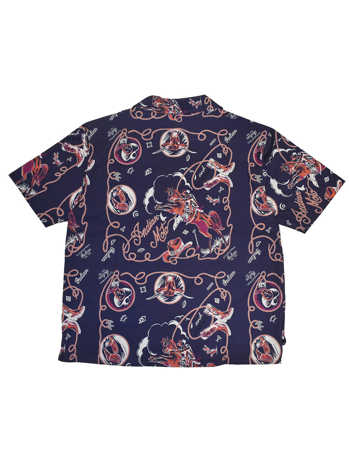 Bandana Print OpenCollar Shirt "HANDPAINT"