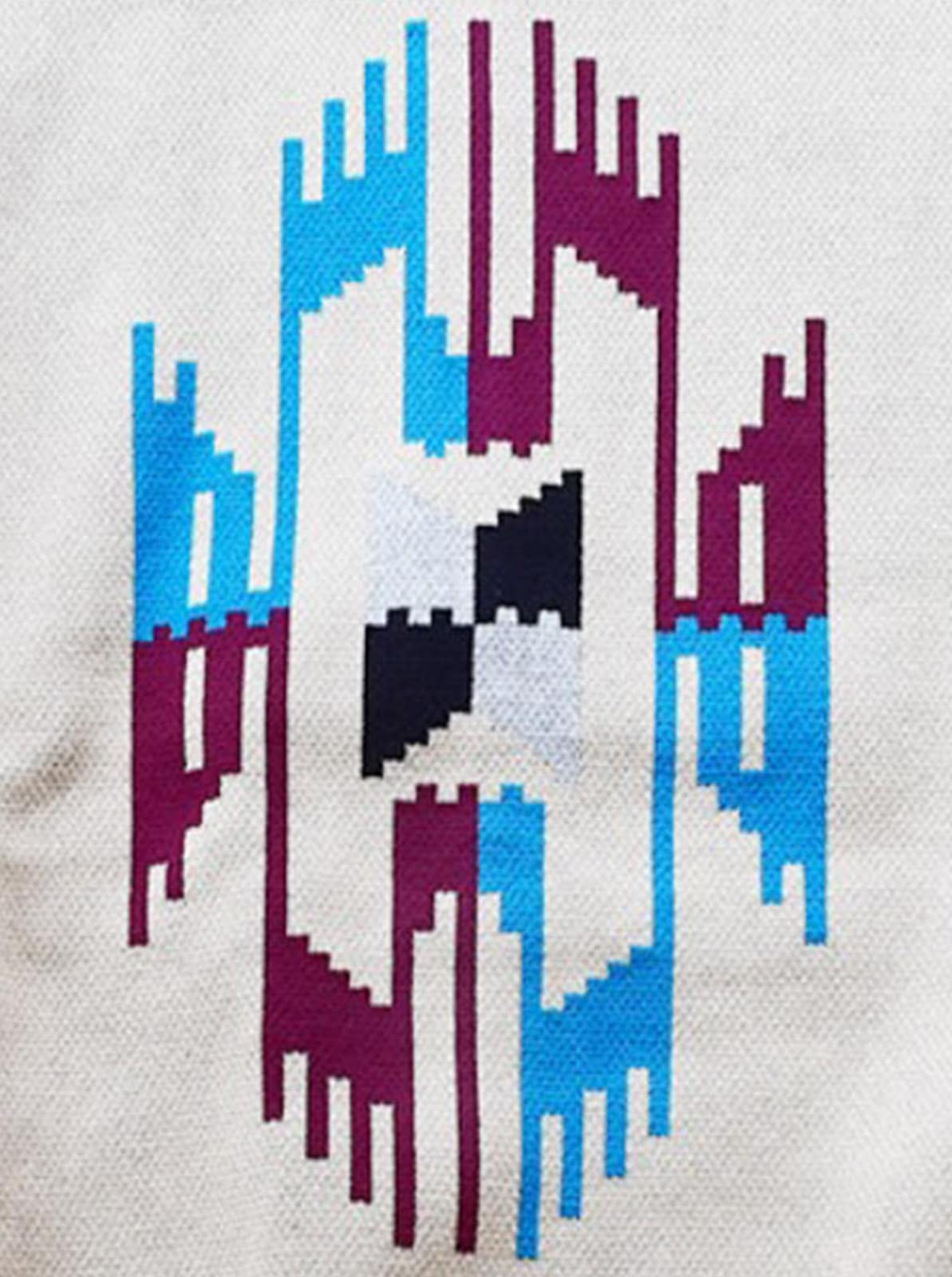 W-Jacquard Zip-up Jacket "CHIMAYO"