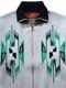 W-Jacquard Zip-up Jacket "CHIMAYO"