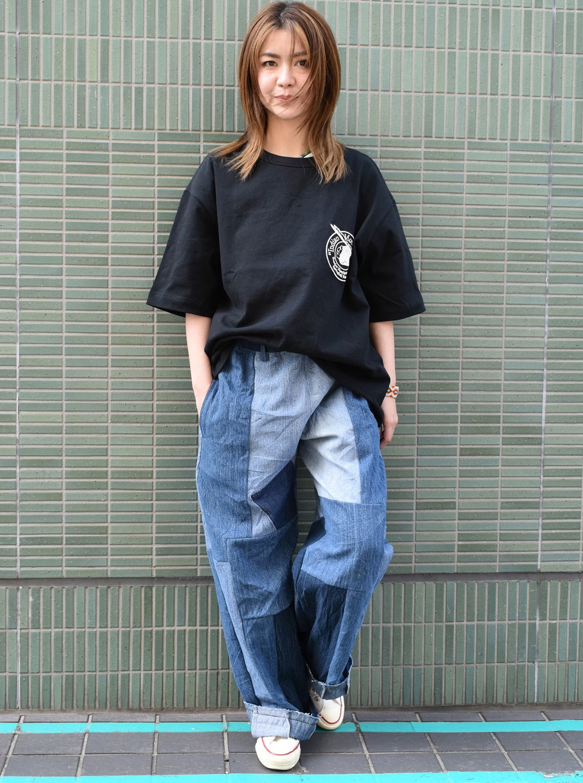 REMAKE EASY WIDE PANTS