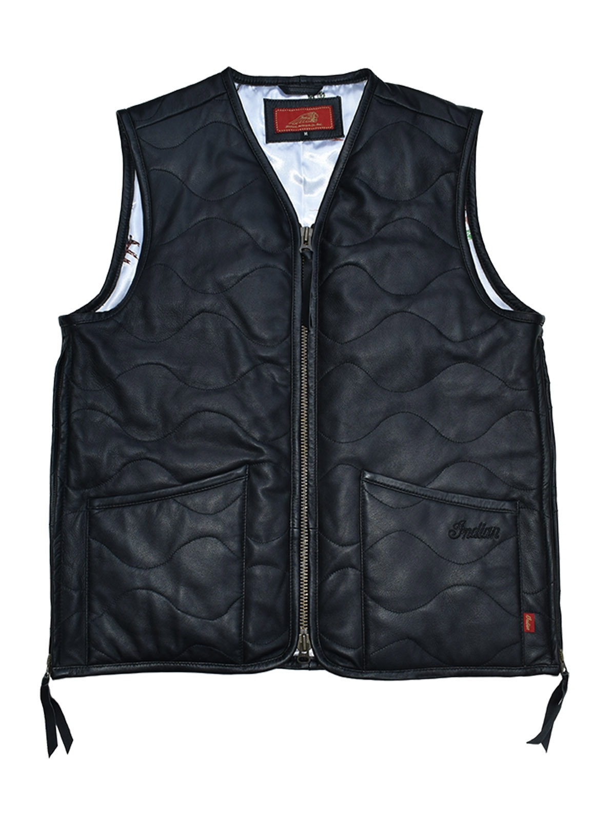Leather Quilt Vest