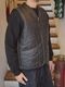 Leather Quilt Vest