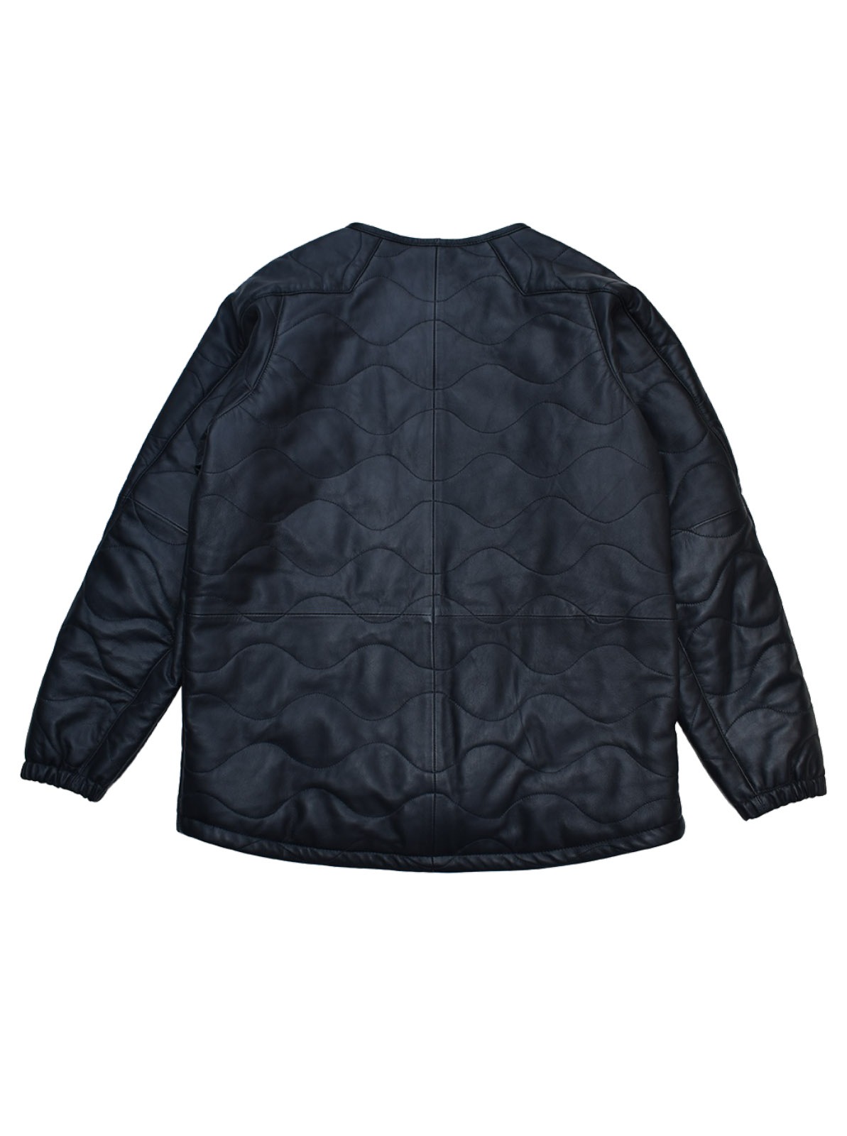 Leather Quilt Jacket