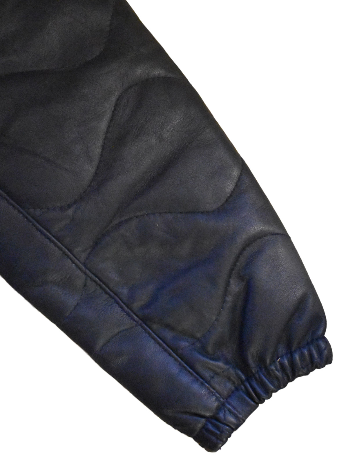 Leather Quilt Jacket