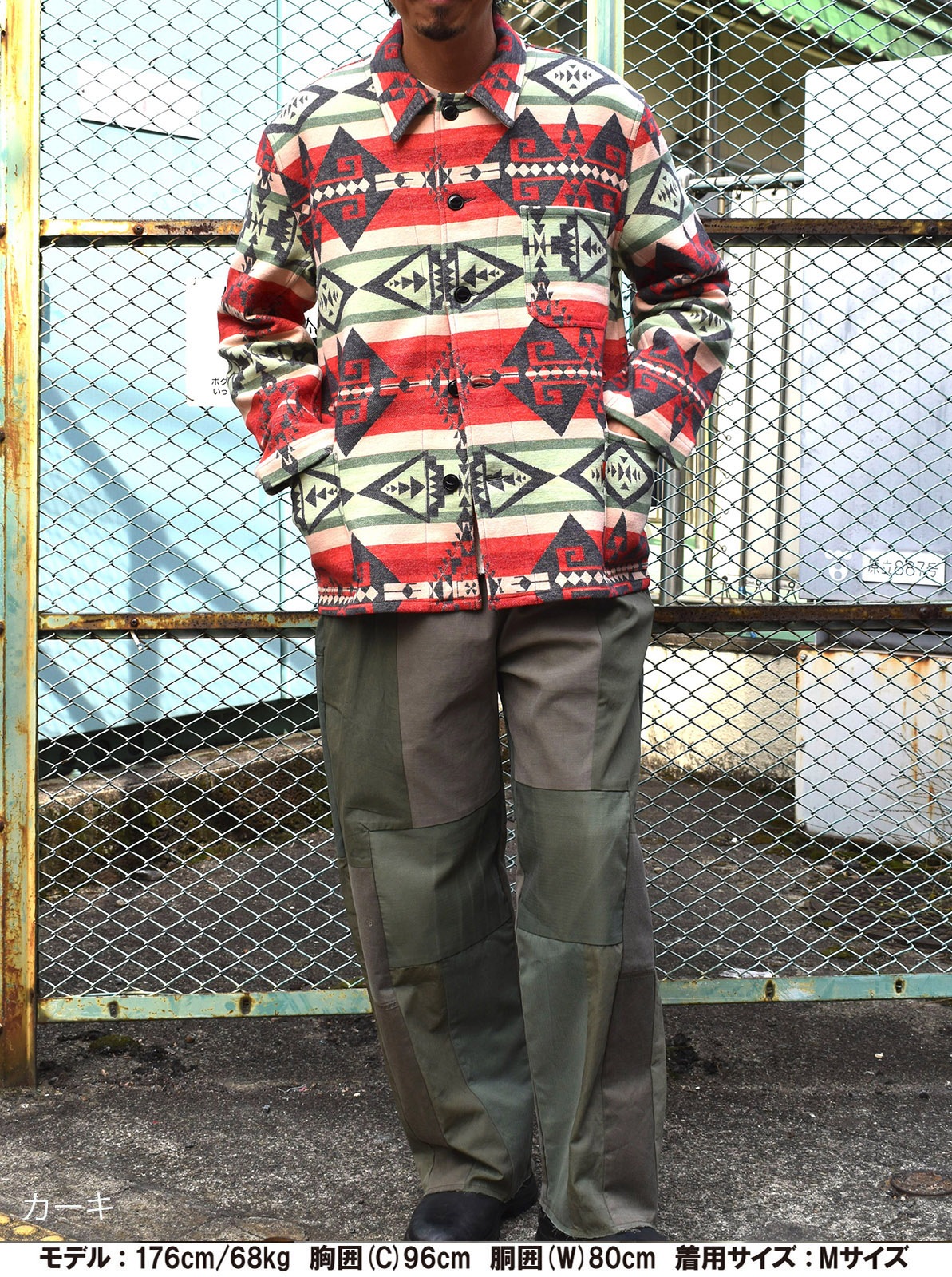 NAVAJO JACQUARD WORK JACKET