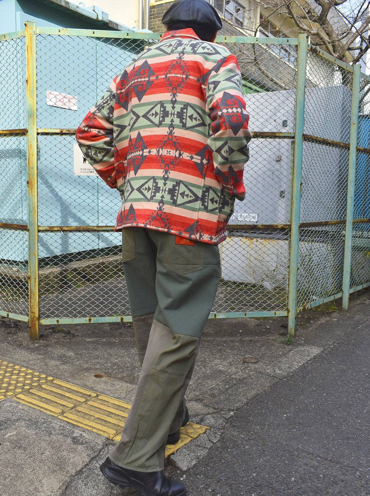 NAVAJO JACQUARD WORK JACKET