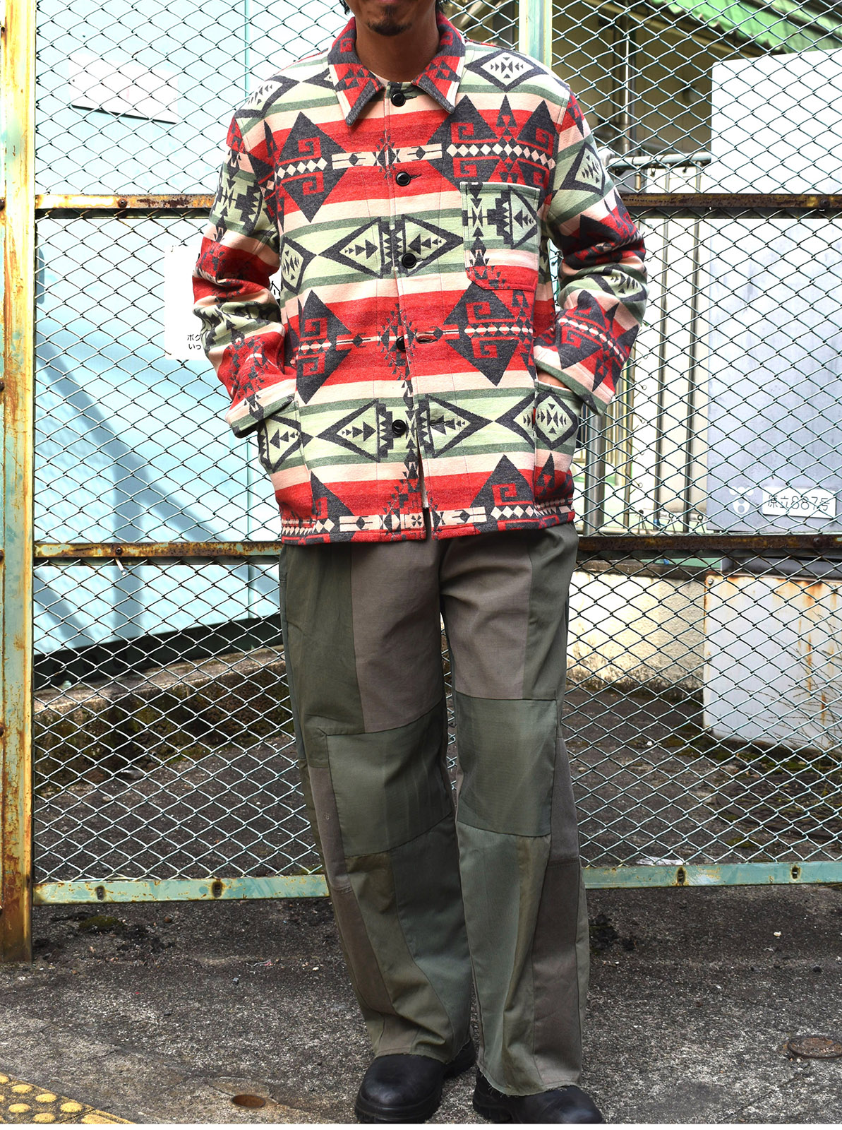 NAVAJO JACQUARD WORK JACKET