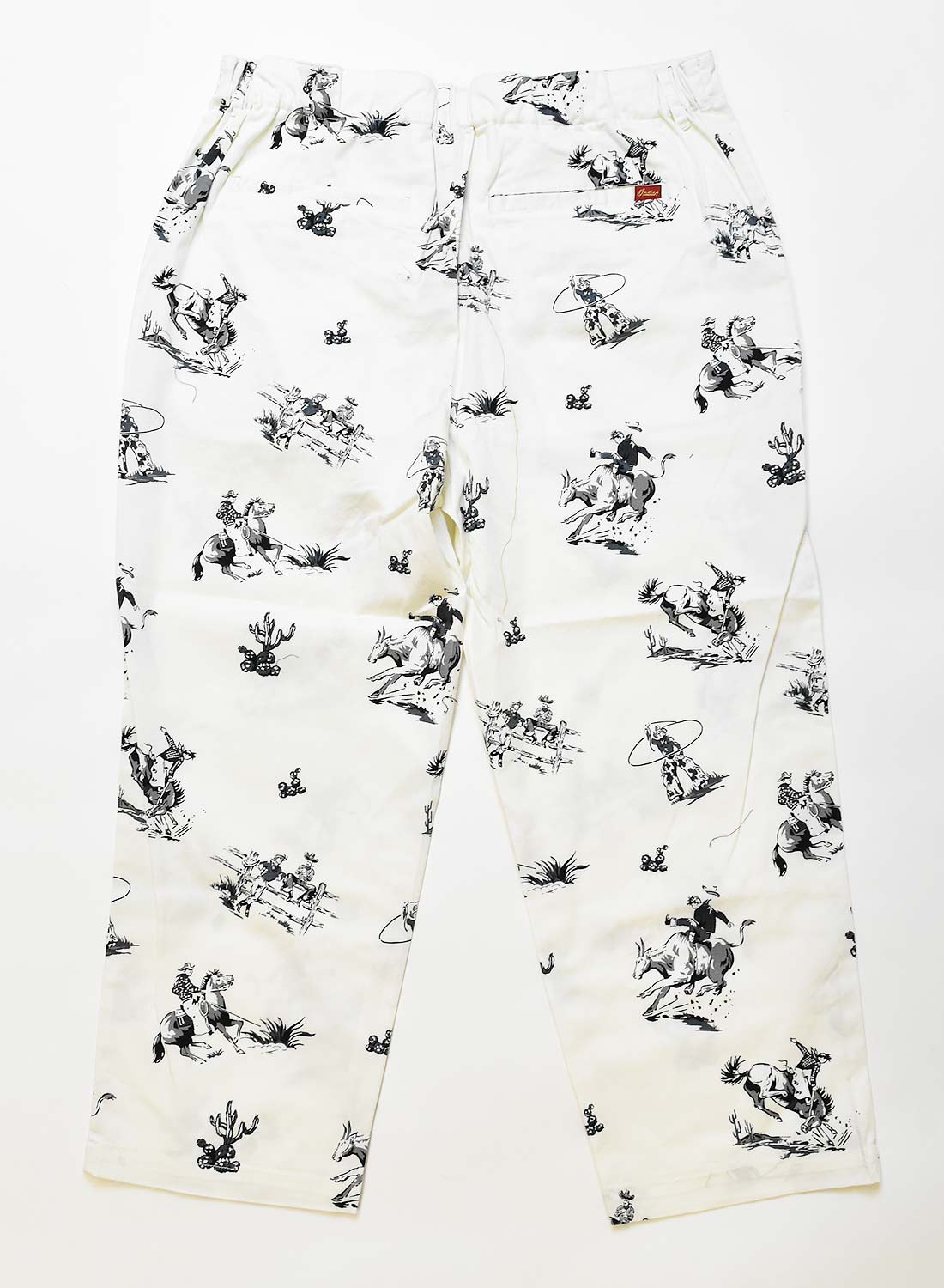 Cowboy print ankle pants