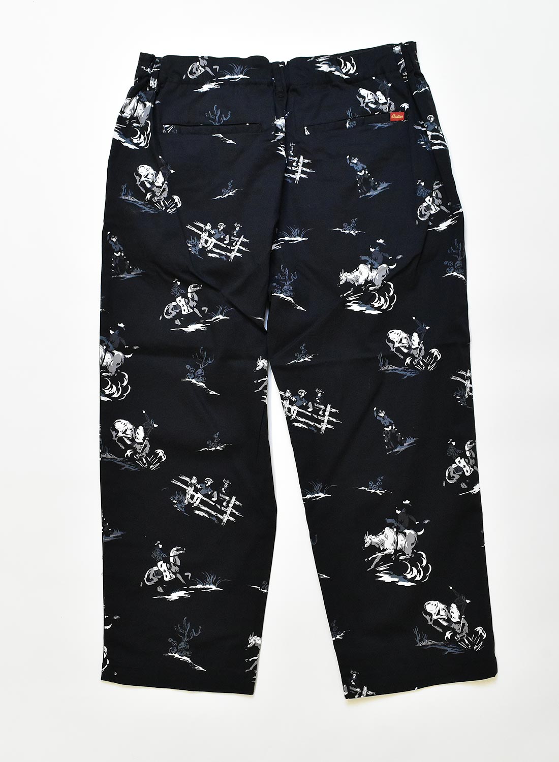 Cowboy print ankle pants