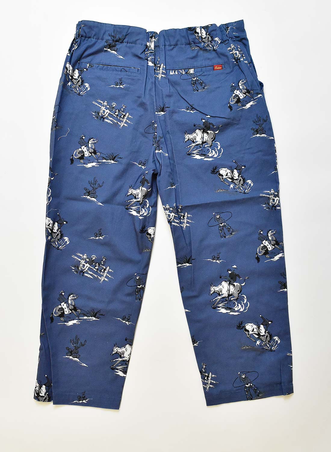 Cowboy print ankle pants