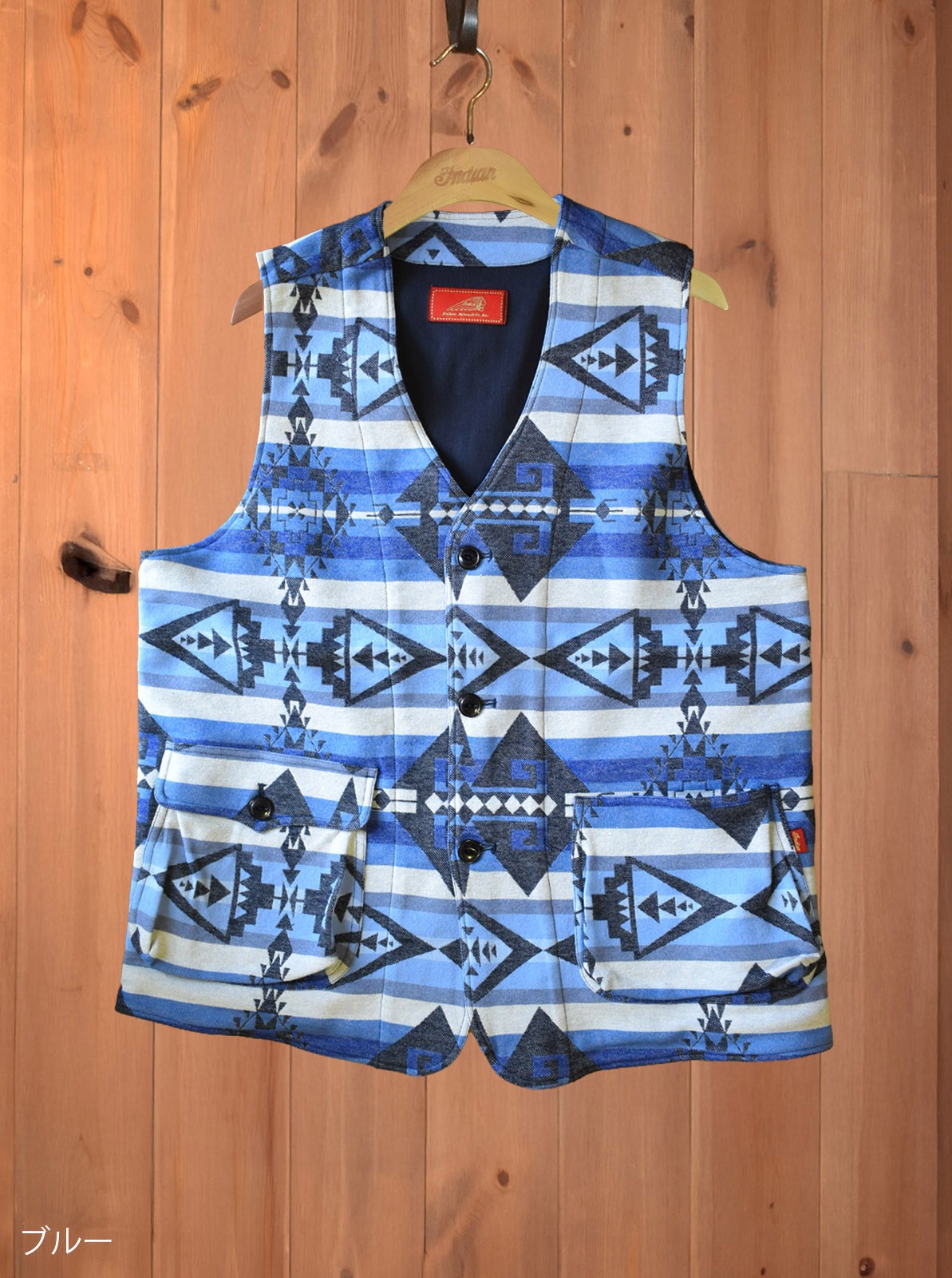 NAVAJO JACQUARD WORK VEST