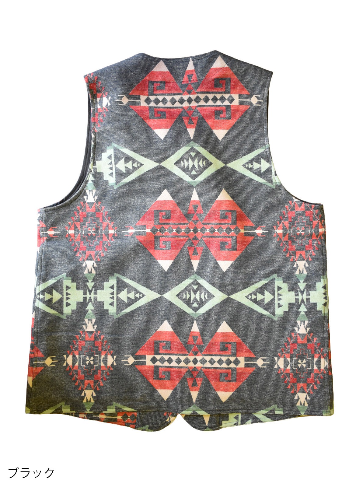 NAVAJO JACQUARD WORK VEST