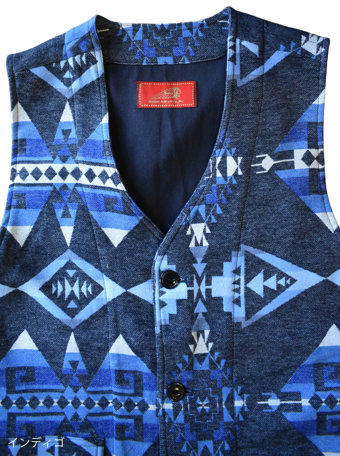 NAVAJO JACQUARD WORK VEST