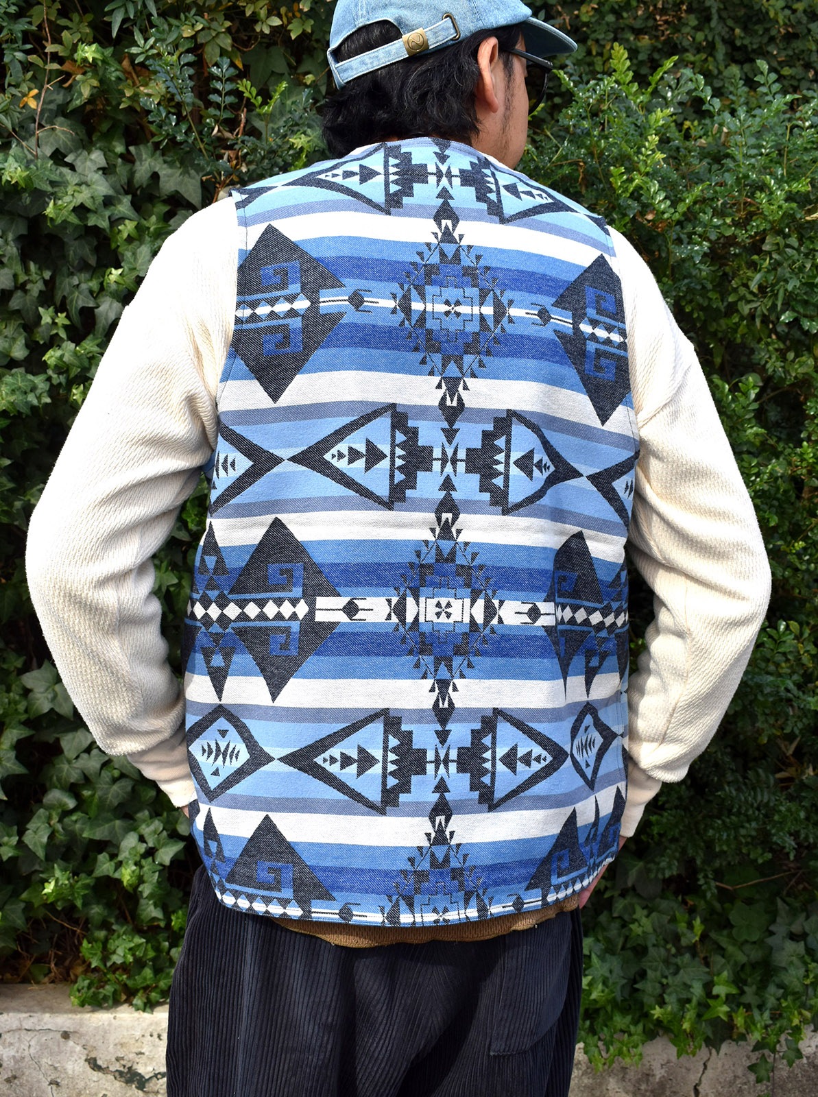 NAVAJO JACQUARD WORK VEST