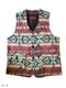 NAVAJO JACQUARD WORK VEST