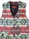 NAVAJO JACQUARD WORK VEST