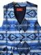 NAVAJO JACQUARD WORK VEST