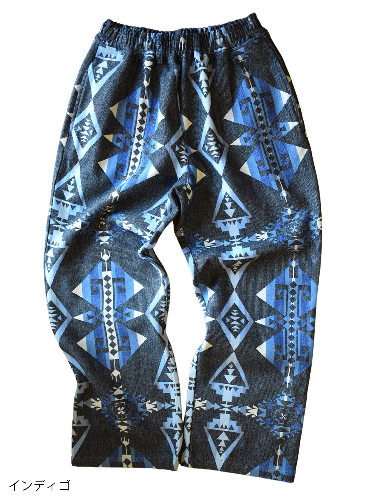 NAVAJO JACQUARD WIDE PANTS