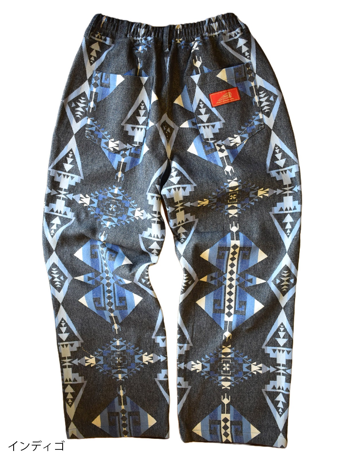 NAVAJO JACQUARD WIDE PANTS