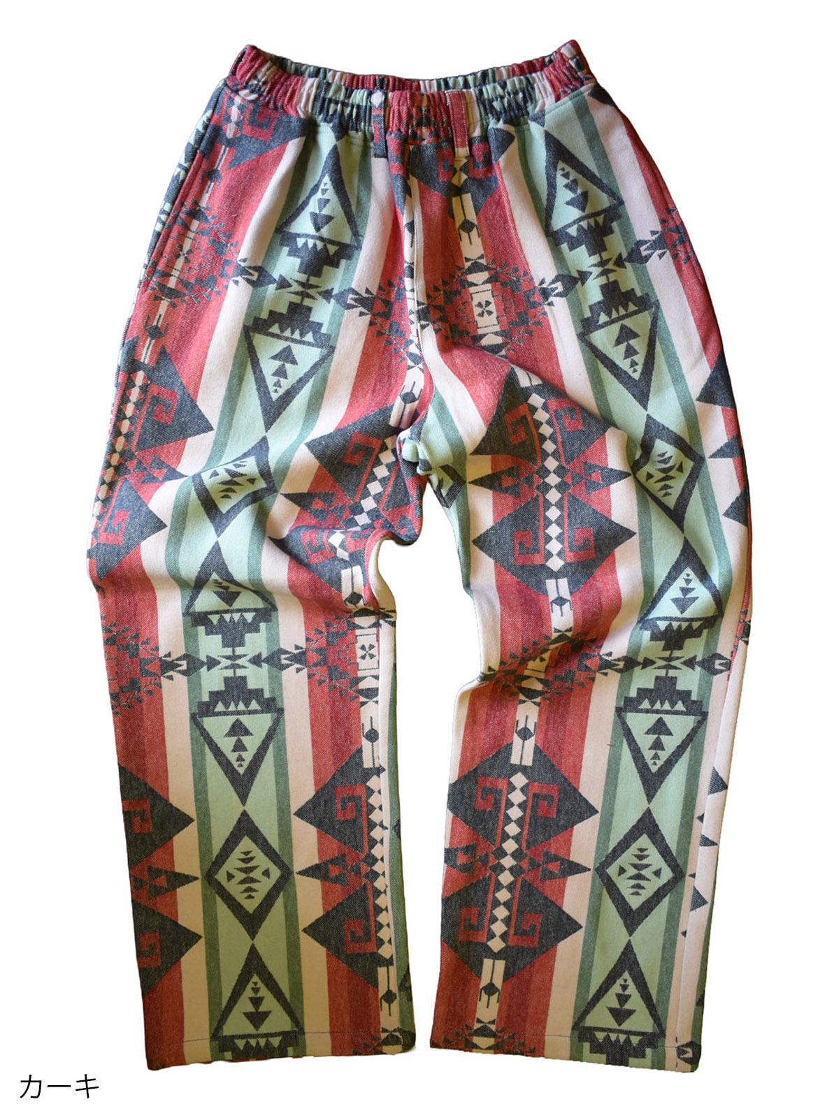 NAVAJO JACQUARD WIDE PANTS