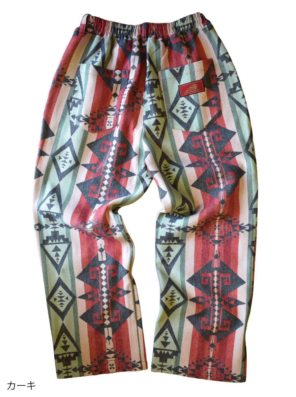 NAVAJO JACQUARD WIDE PANTS