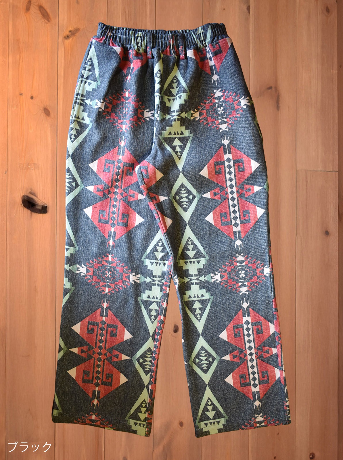 NAVAJO JACQUARD WIDE PANTS