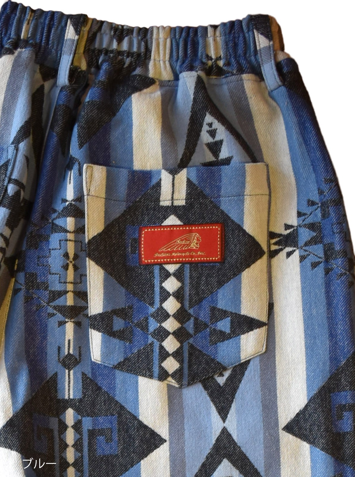 NAVAJO JACQUARD WIDE PANTS