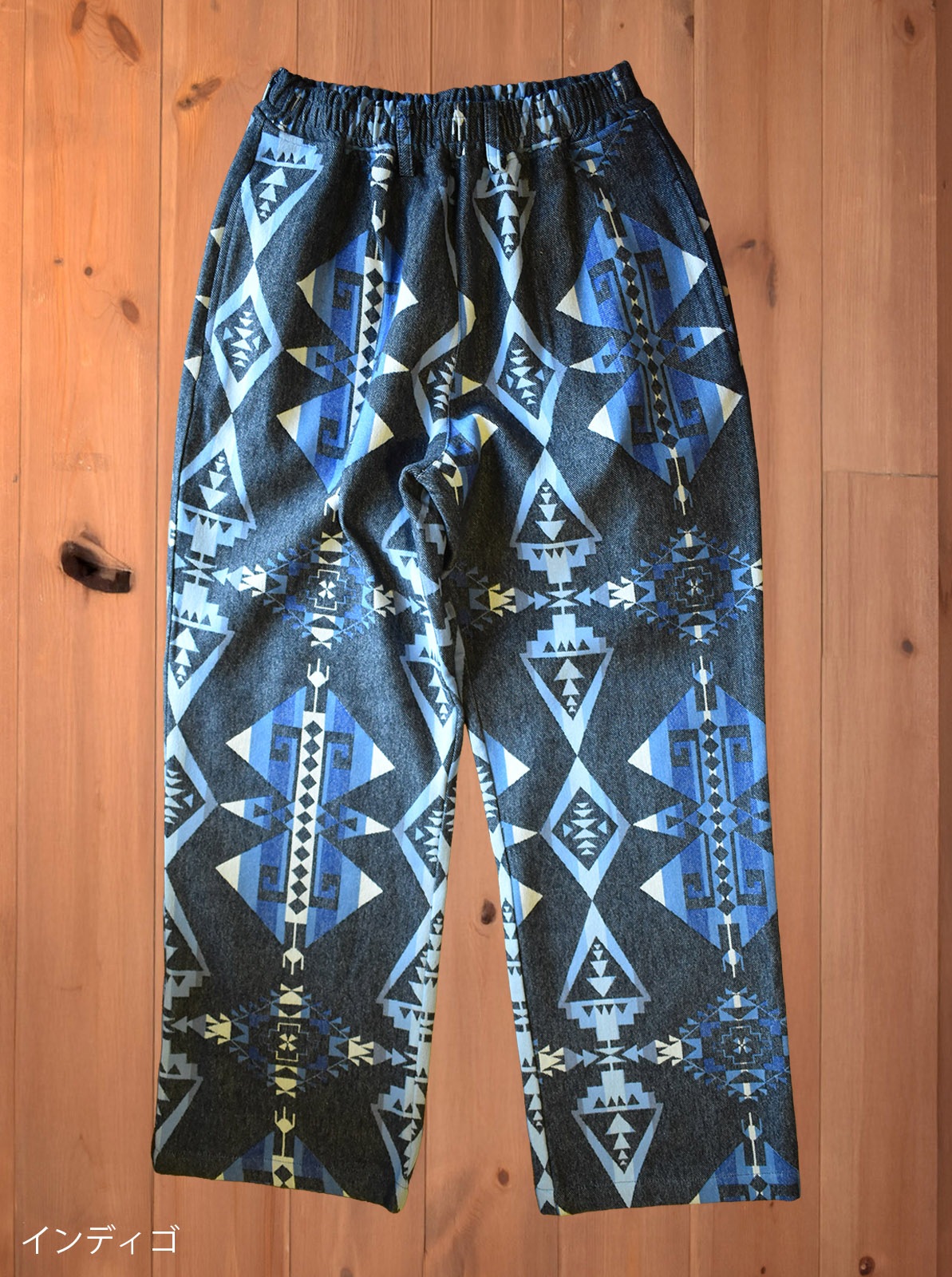 NAVAJO JACQUARD WIDE PANTS