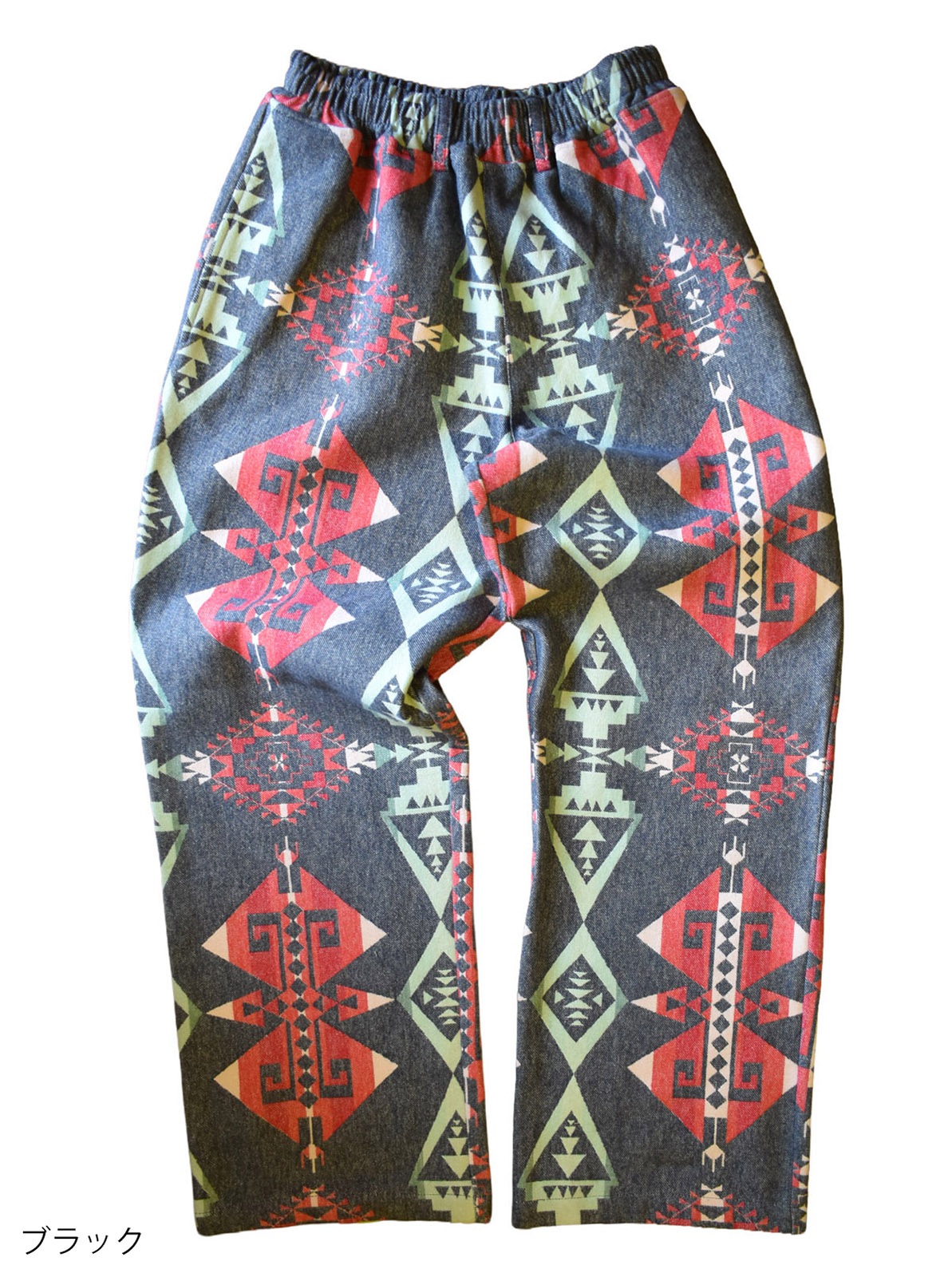 NAVAJO JACQUARD WIDE PANTS