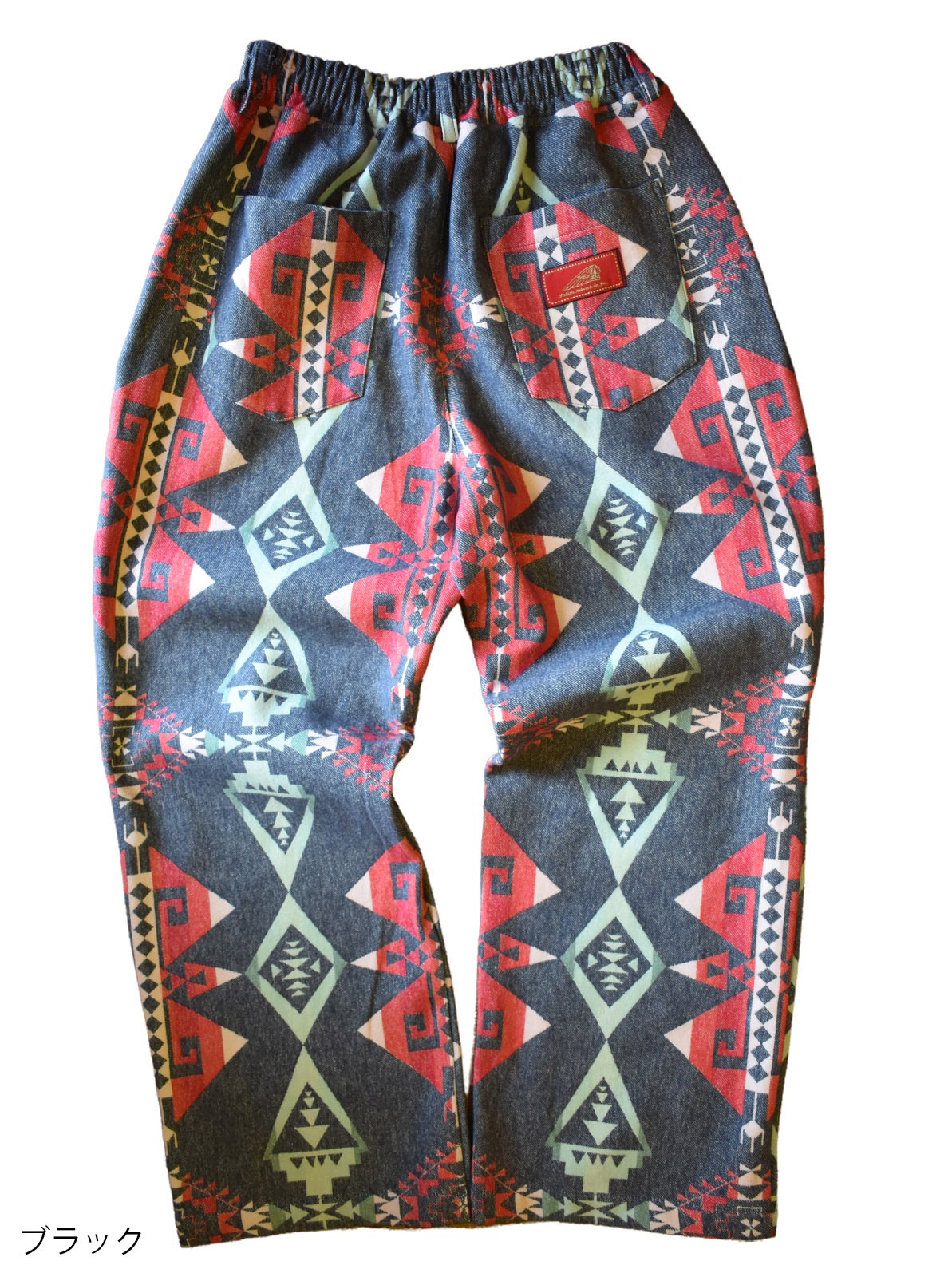 NAVAJO JACQUARD WIDE PANTS