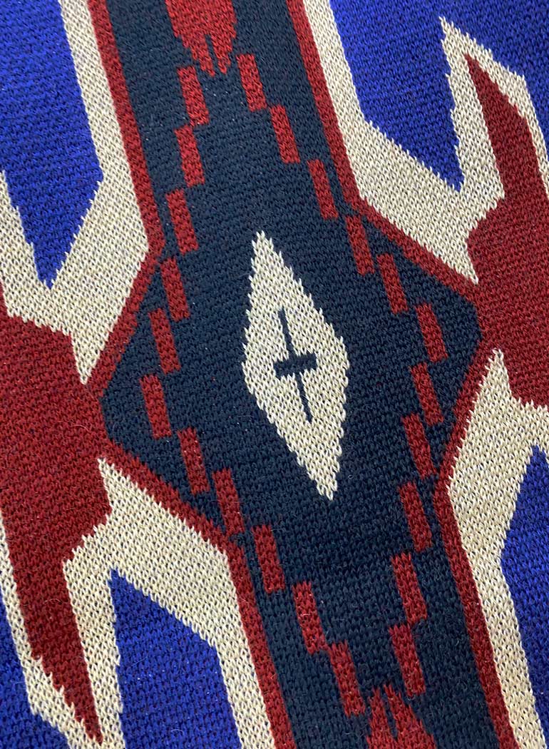 チマヨ柄 ニットジャケット 全ての商品,NEW Indian（インディアン） 公式通販サイト