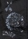 Coverall jacket hand painted prints "CHIEF"