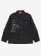 Coverall jacket hand painted prints "CHIEF"