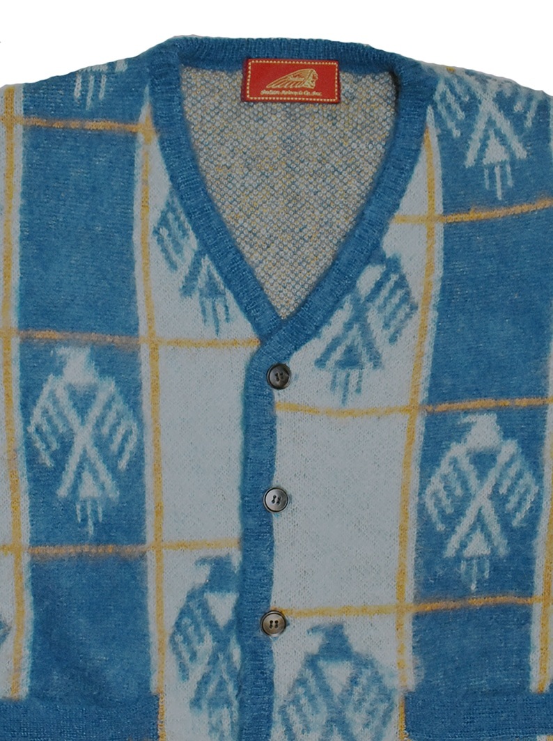 Mohair Cardigan "Thunderbird"