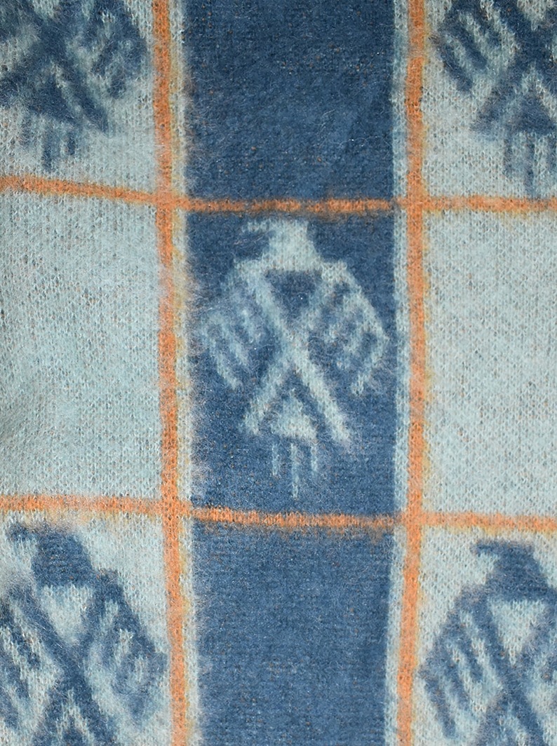 Mohair Cardigan "Thunderbird"