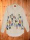 All-over-print OpenCollar L/S Shirt