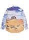 All-over-print OpenCollar L/S Shirt