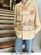 All-over-print OpenCollar L/S Shirt