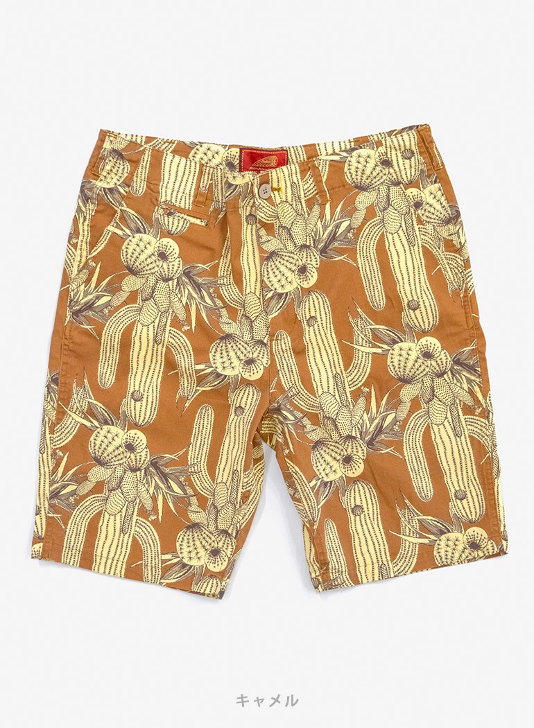 Cactus print shorts