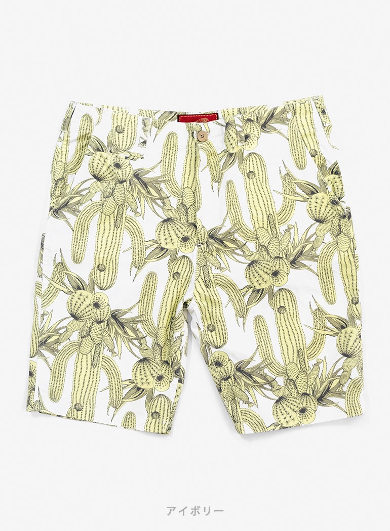 Cactus print shorts