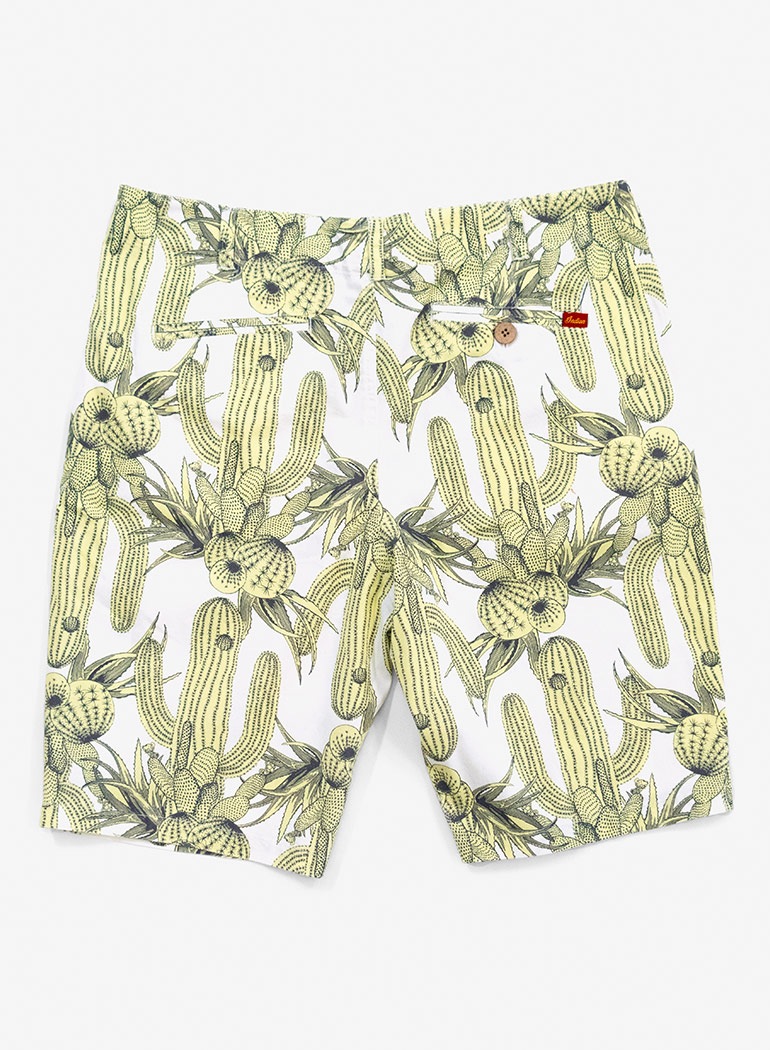 Cactus print shorts