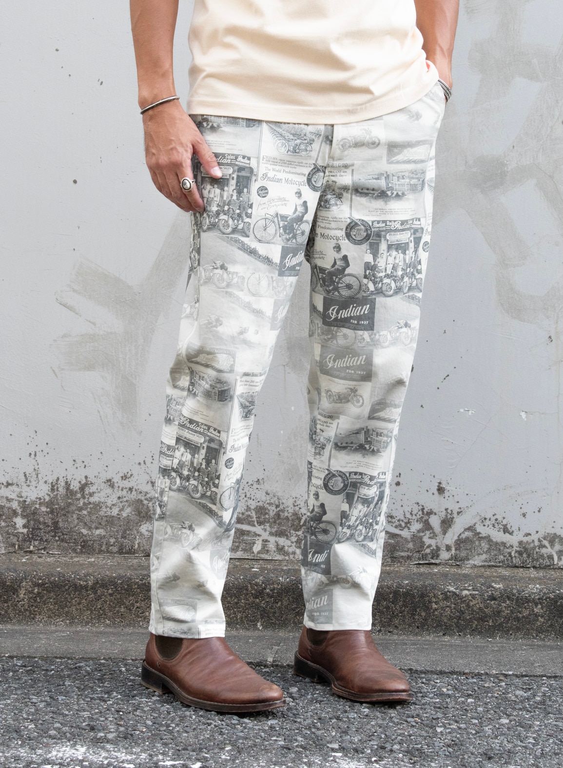 Garage pants "Vintage photo"