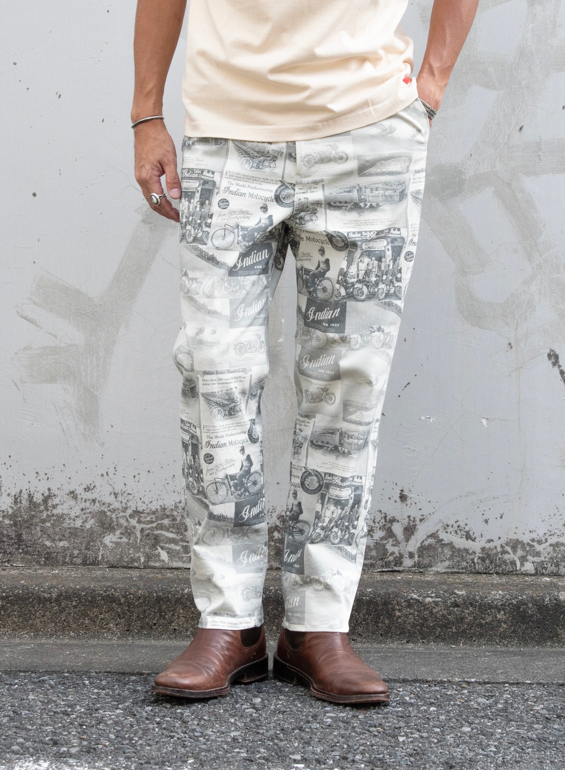 Garage pants "Vintage photo"