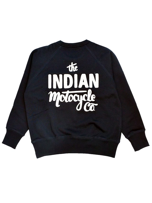 Raglan sleeve Sweat Shirt "Script logo"