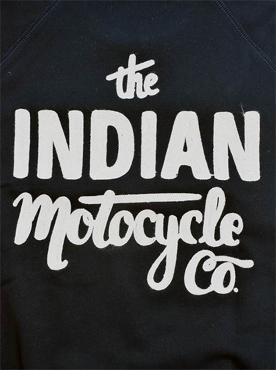 Raglan sleeve Sweat Shirt "Script logo"