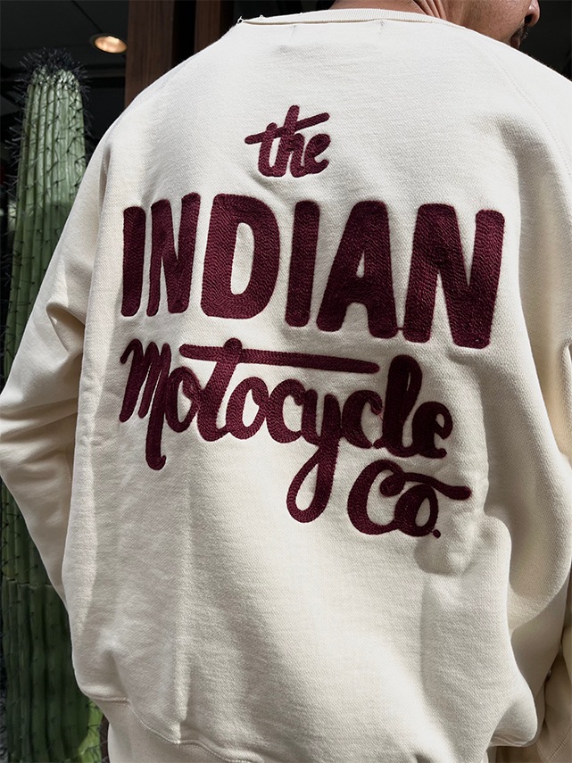 Raglan sleeve Sweat Shirt "Script logo"