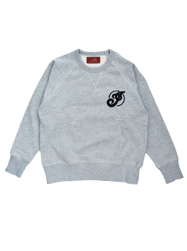 Raglan sleeve Sweat Shirt "Script logo"