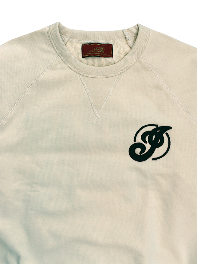 Raglan sleeve Sweat Shirt "Script logo"