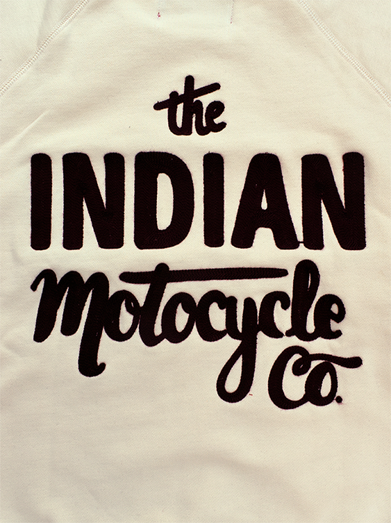 Raglan sleeve Sweat Shirt "Script logo"