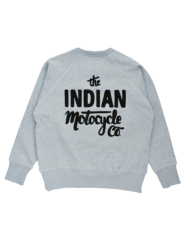 Raglan sleeve Sweat Shirt "Script logo"